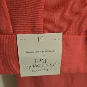 Talbots Pink Wide Leg Pants